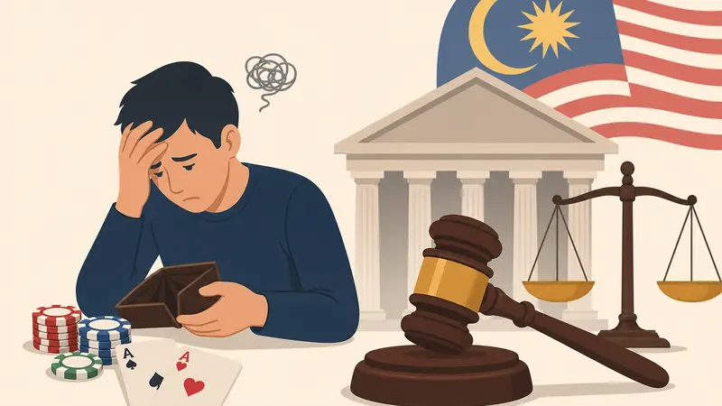 Mahkamah Malaysia: Utang Judi Tak Bisa Jadi Dasar Kebangkrutan